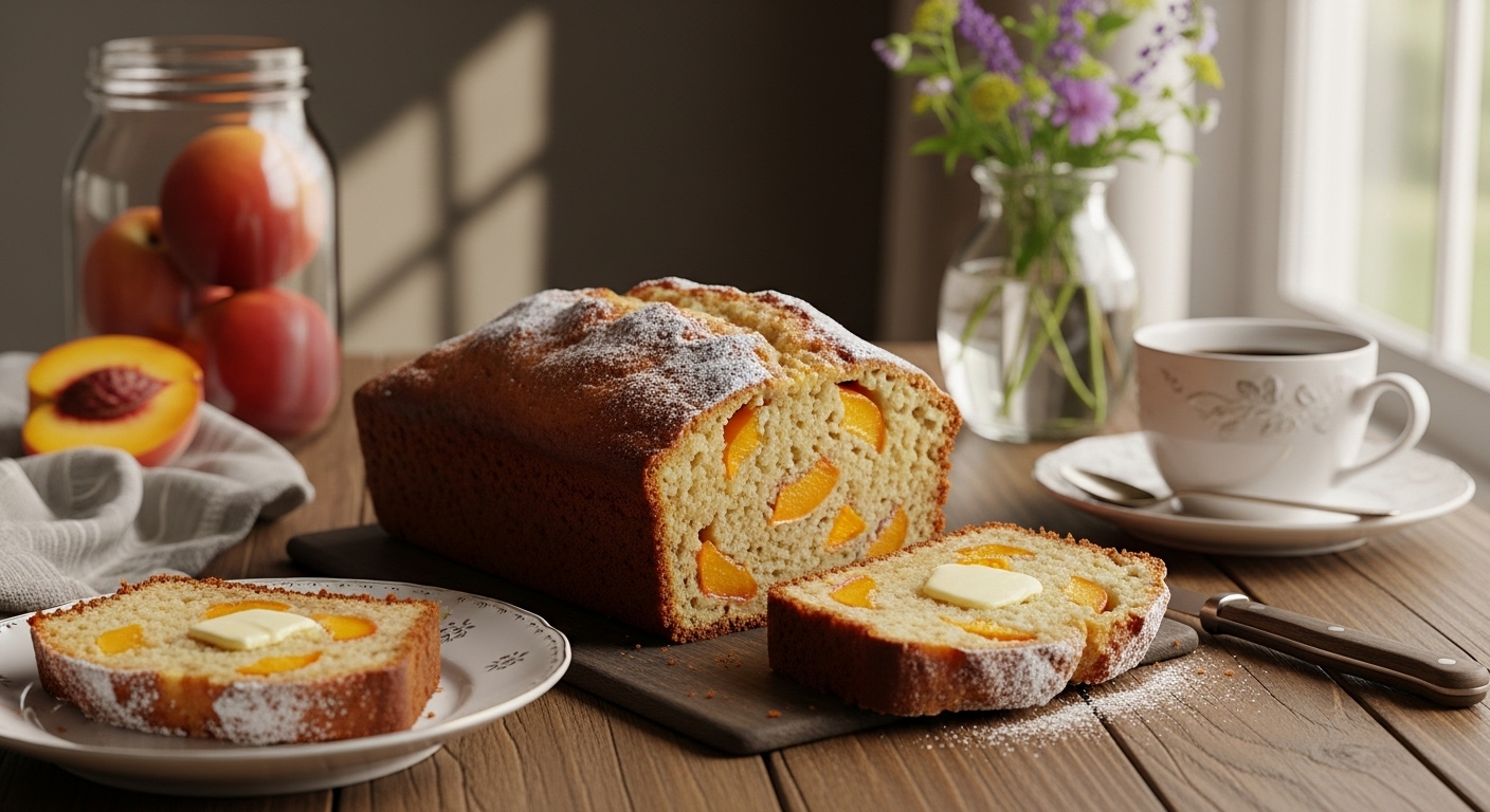 Southern Peach Bread