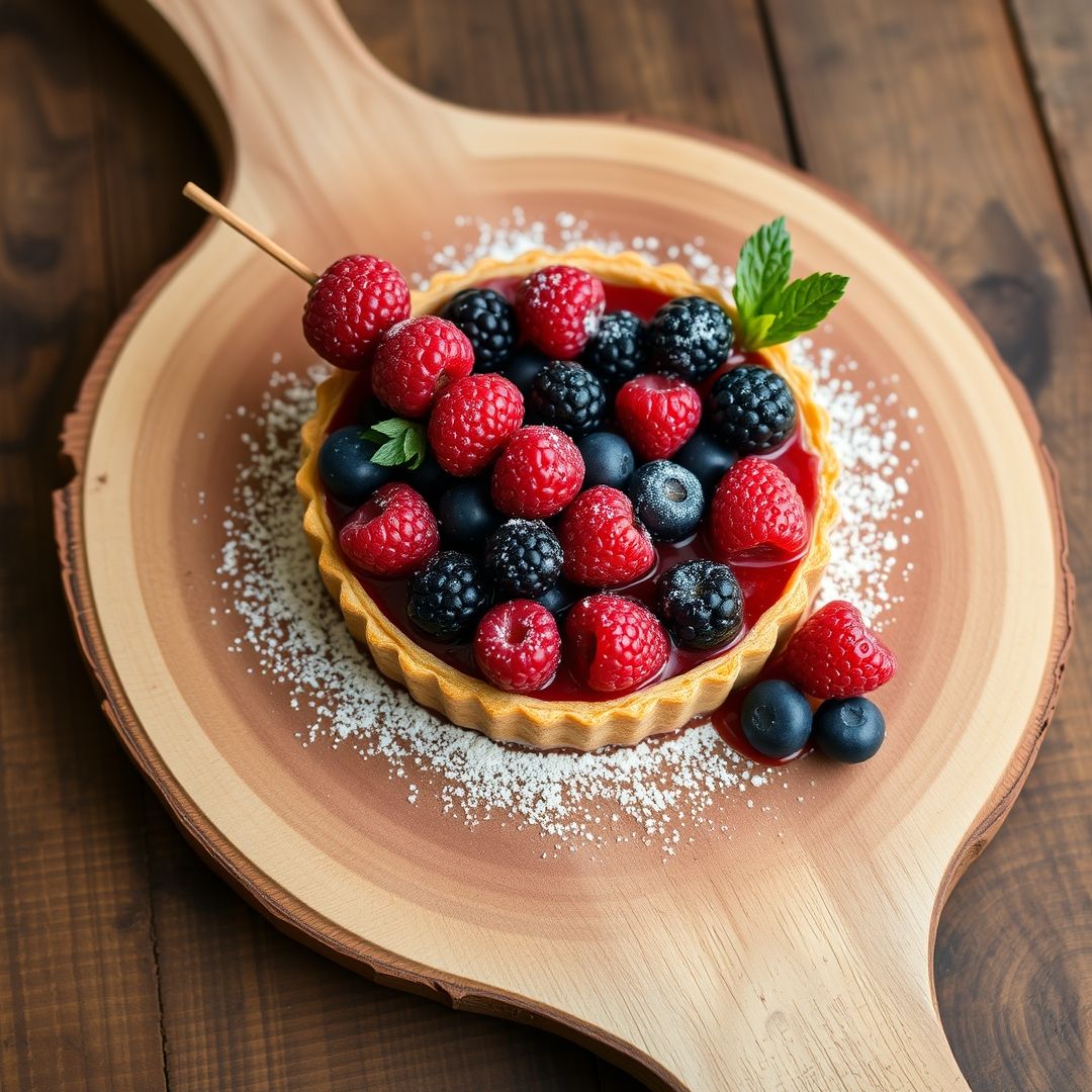 Final Fresh Berry Tart: A Light & Creamy Delight