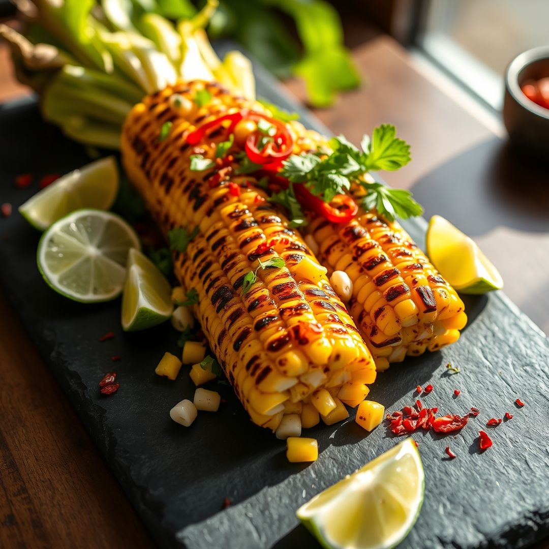 Final Summer Fresh Grilled Corn Salad with Zesty Lime Dressing